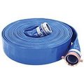 Abbott Rubber ABBOTT RUBBER COLORmaxx 1147-3000-50 Pump Discharge Hose Assembly, 3 in ID, Male x Female, PVC 1147-3000-50